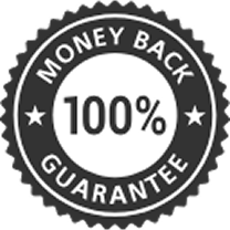 100% money back guarantee